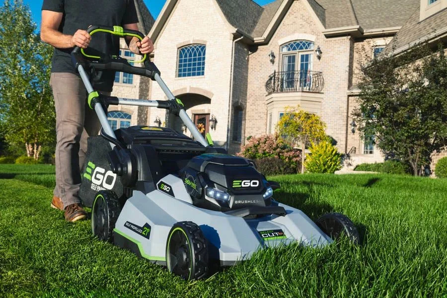 eco self propelled lawn mower