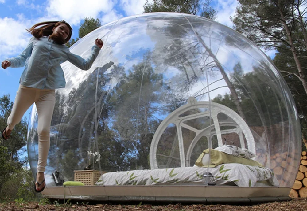 tunnel inflatable bubble tent