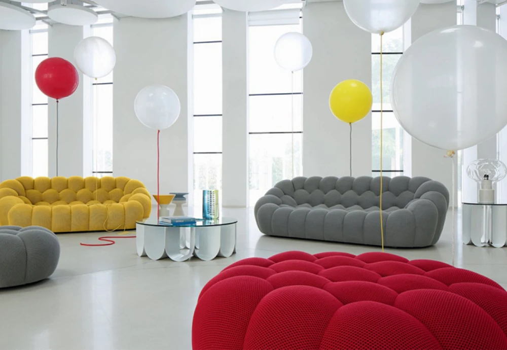 bubble 2 curved sofa